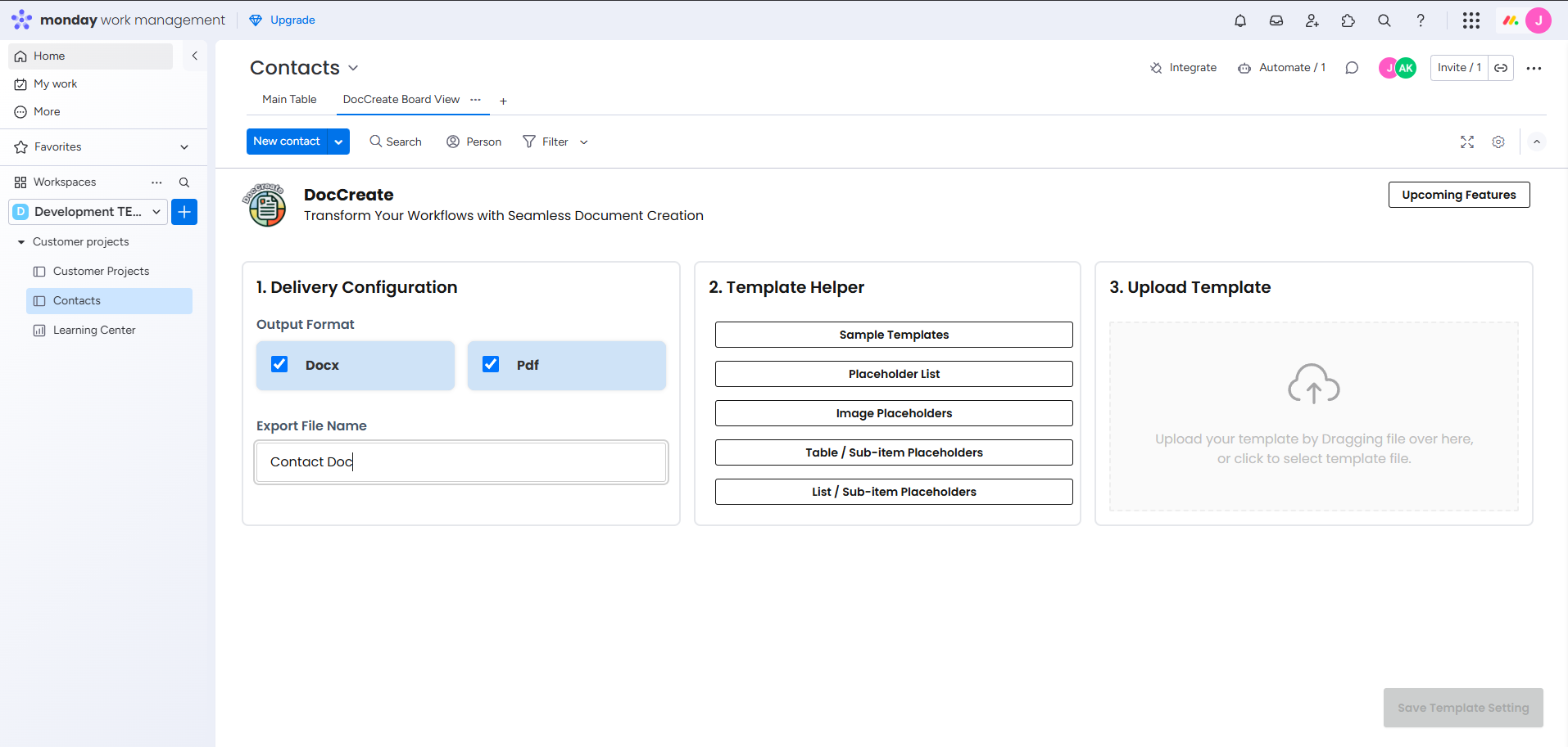 Introduction to DocCreate