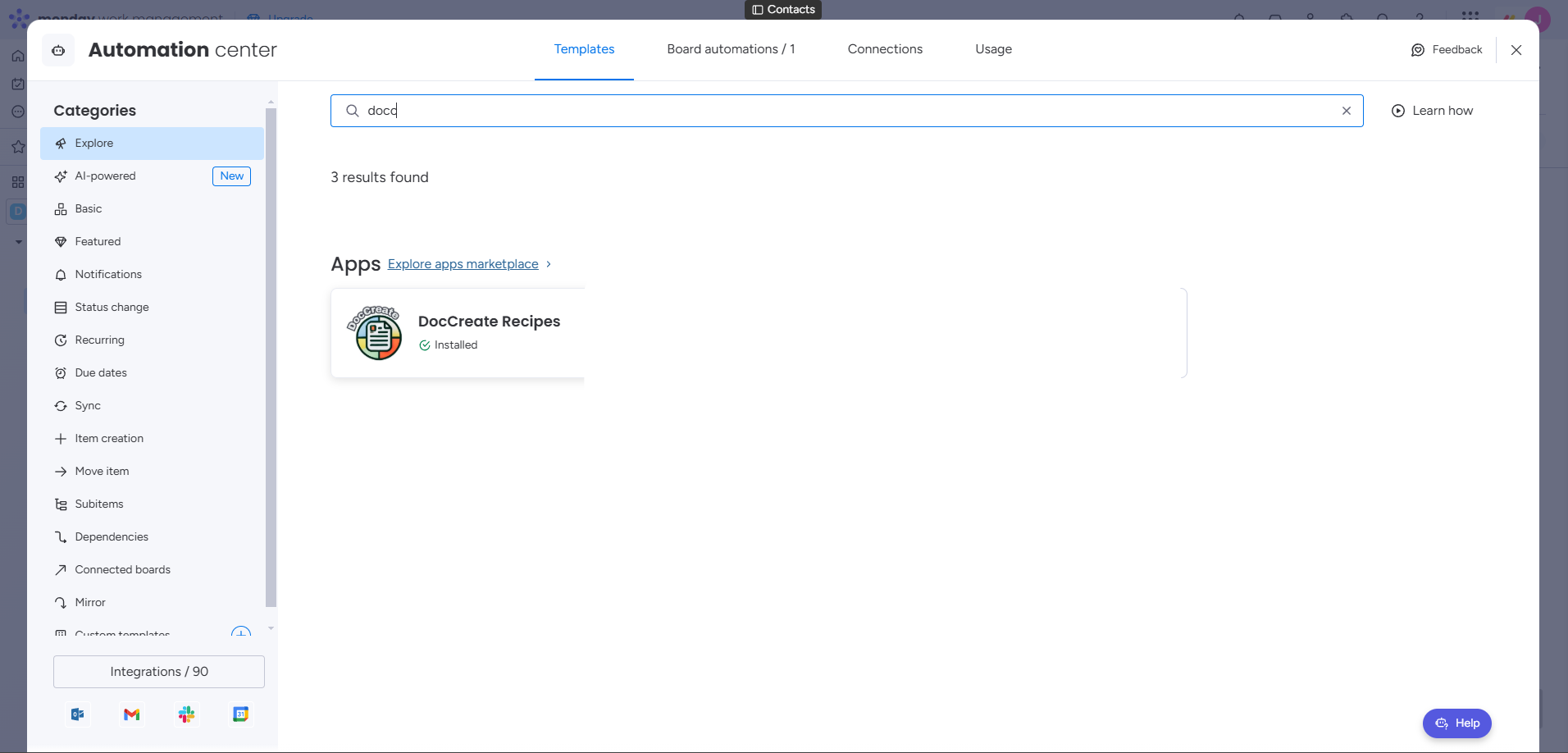 Introduction to DocCreate