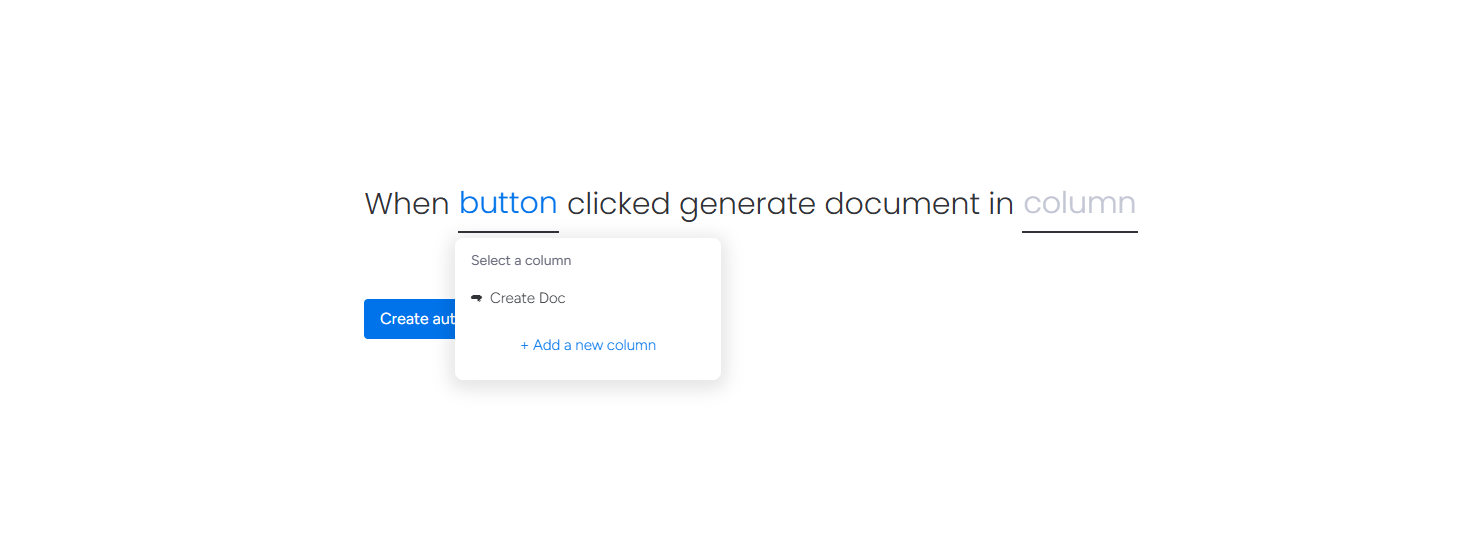 Introduction to DocCreate